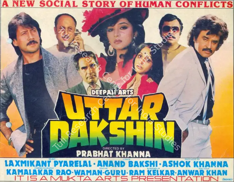 Khanna, Ashok (Producer), Uttar Dakshin, 1987 | Song-Synopsis Booklet | CinemaEducation | 00780873