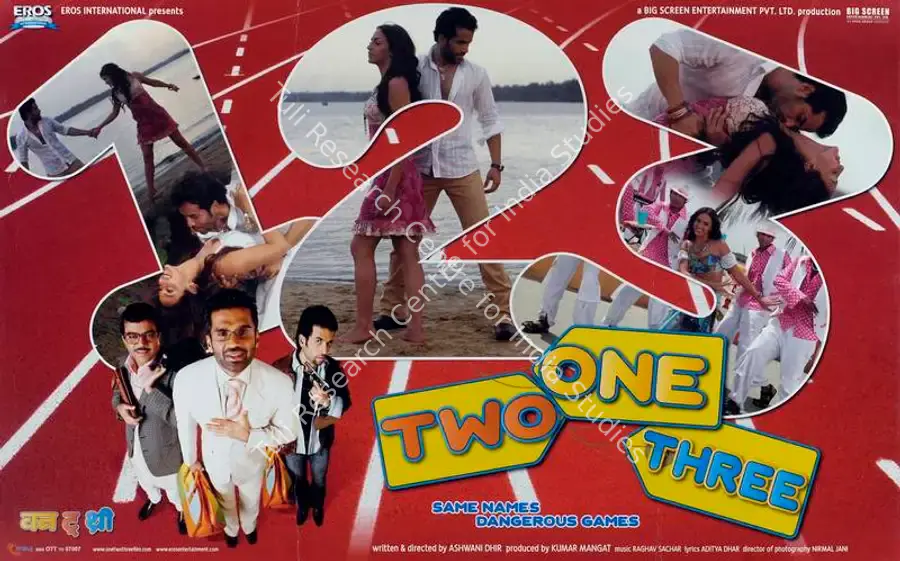 Mangat, Kumar (Producer), One Two Three, 2008 | Lobby Card | CinemaEducation | 00787119