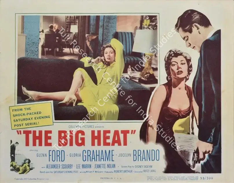 Arthur, Robert (Cinematographer), The Big Heat, 1953 | Lobby Card | CinemaEducation | 00795531