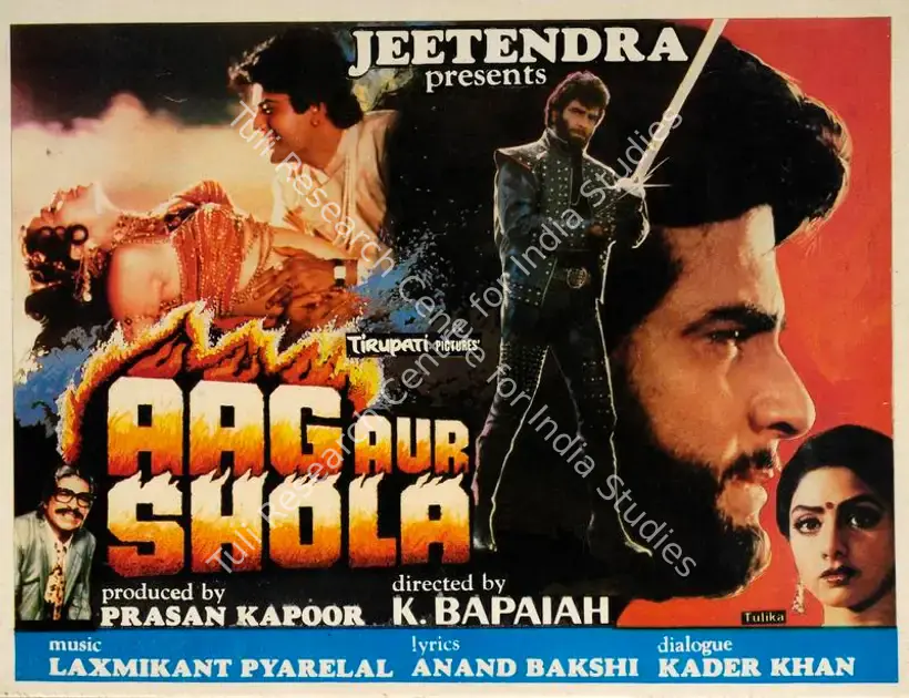 Kapoor, Prasan (Producer), Aag Aur Shola, 1986 | Song-Synopsis Booklet | CinemaEducation | 00862649