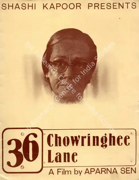 Kapoor, Shashi (Producer), 36 Chowringhee Lane, 1981 | Song-Synopsis Booklet | CinemaEducation | 00781598