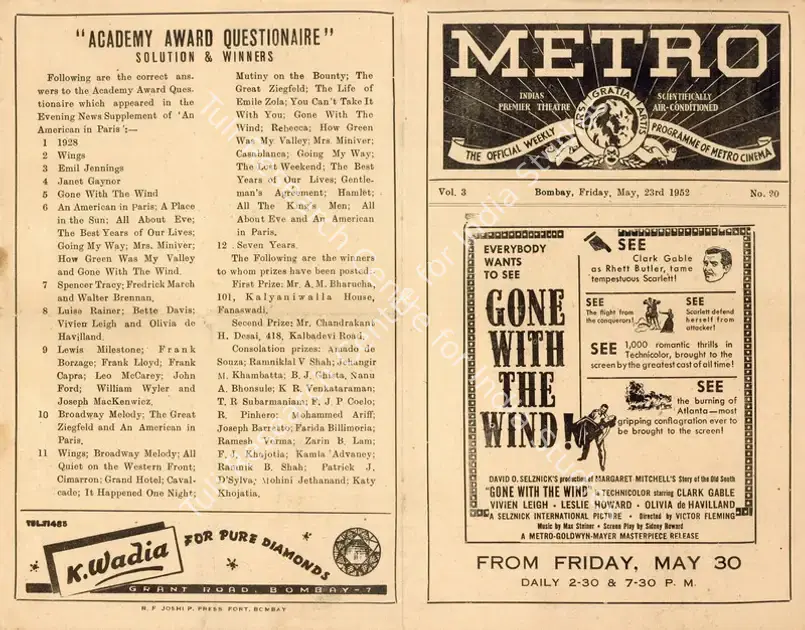 Fleming, Victor (Director), Gone With The Wind, 1939 | Handbill | CinemaEducation | 00760711
