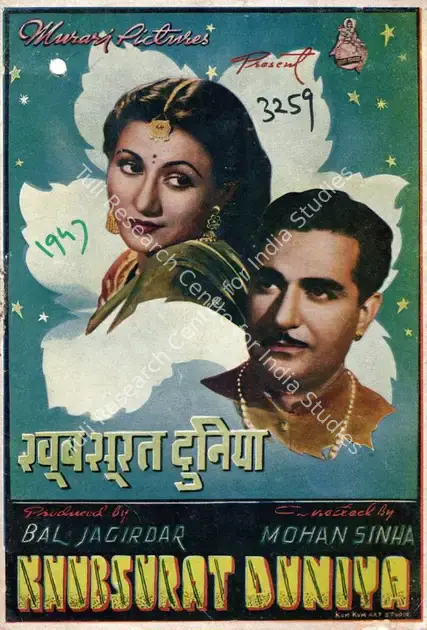 Sinha, Mohan (Director), Khubsoorat Duniya, 1947 | Song-Synopsis Booklet | CinemaEducation | 00781811