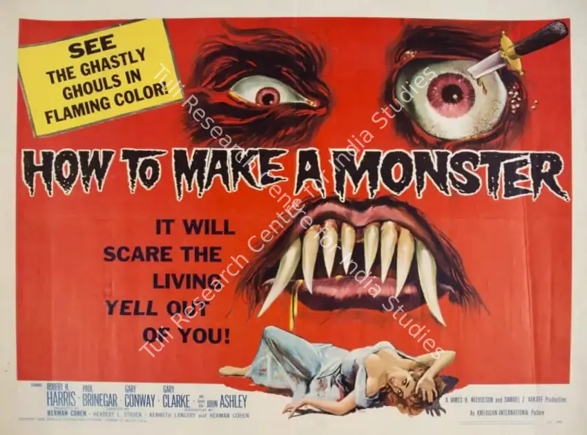 Cohen, Herman (Producer), How to Make a Monster, 1958 | Poster | CinemaEducation | 00789600