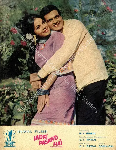 Rawal, B.L. (Producer), Ladki Pasand Hai, 1971 | Song-Synopsis Booklet | CinemaEducation | 00778566