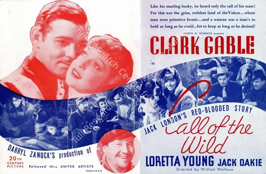 Zanuck, Darryl F. (Producer), Call of the Wild, 1935 | Handbill | CinemaEducation | 00760979