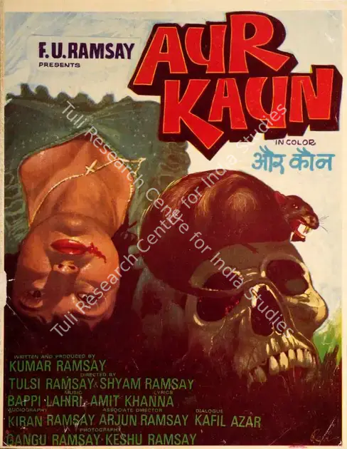 Ramsay, Kumar (Producer), Aur Kaun, 1979 | Song-Synopsis Booklet | CinemaEducation | 00863139