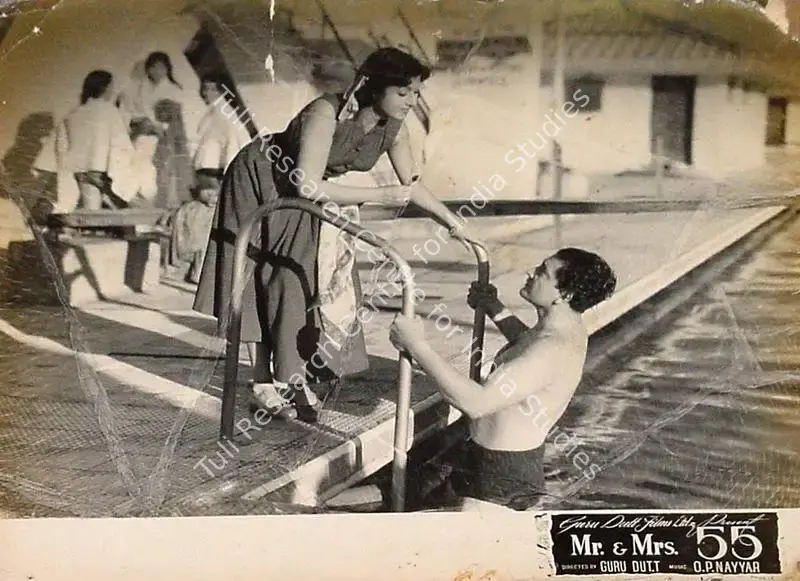 Murthy, V.K. (Cinematographer), Mr And Mrs 55, 1955 | Lobby Card | CinemaEducation | 00141599