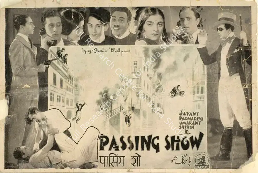 Bhatt, Vijay (Producer), Passing Show, 1936 | Handbill | CinemaEducation | 00515292