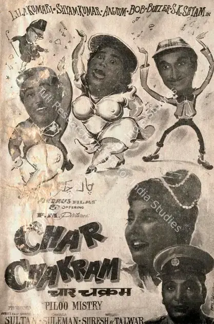Mistry, Piloo (Producer), Char Chakram, 1965 | Song-Synopsis Booklet | CinemaEducation | 00863708
