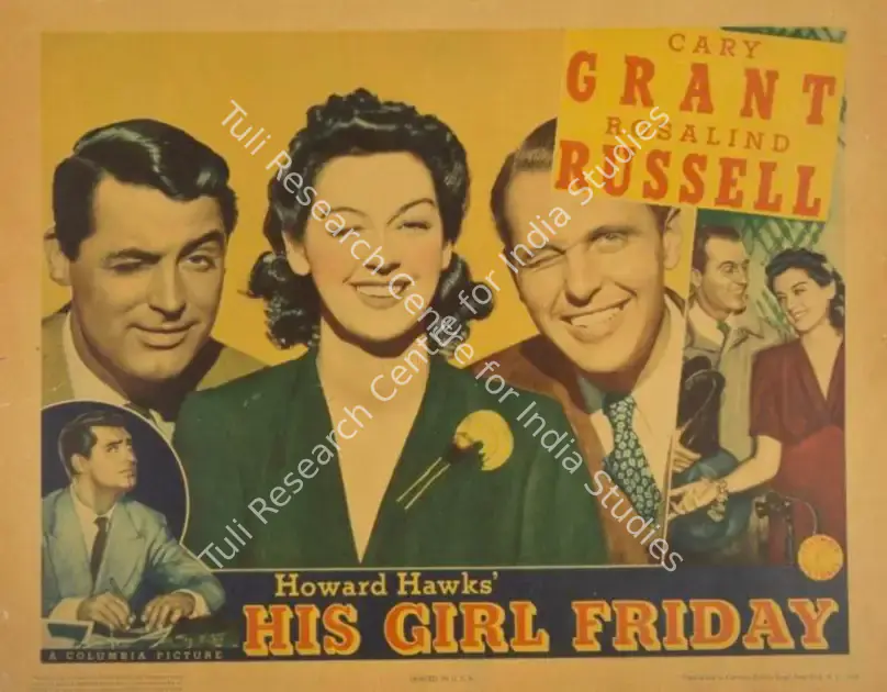 Hawks, Howard (Director), His Girl Friday, 1940 | Lobby Card | CinemaEducation | 00790143