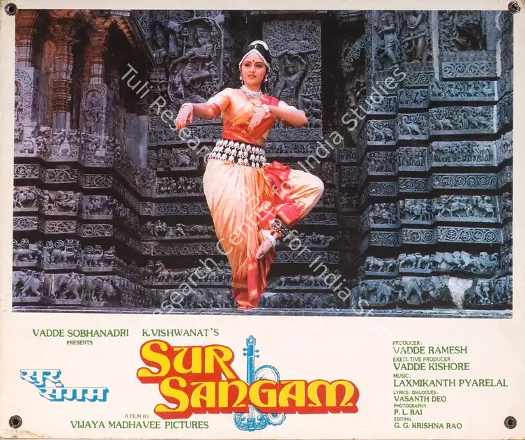 Ramesh, Vadde (Producer), Sur Sangam, 1985 | Photographic Still Mounted on Lobby Card | CinemaEducation | 00765678