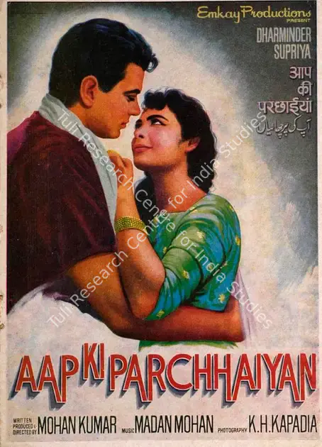 Kumar, Mohan (Producer), Aap Ki Parchhaiyan, 1964 | Song-Synopsis Booklet | CinemaEducation | 00862744