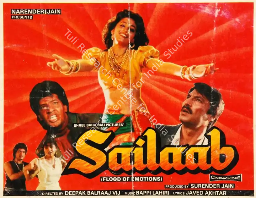 Jain, Surendra (Producer), Sailaab, 1990 | Song-Synopsis Booklet | CinemaEducation | 00779717