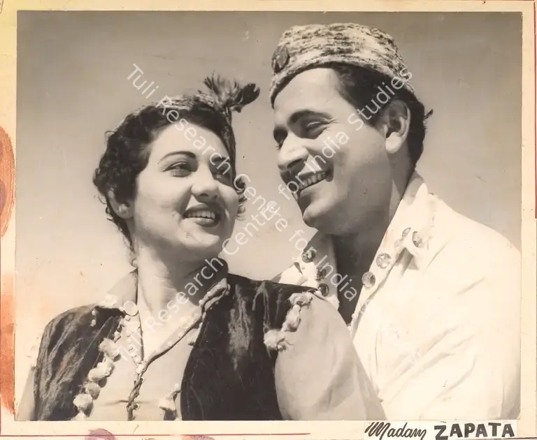 Bhagnari, Gope (Producer), Madam Zappatta, 1962 | Photographic Still Mounted on Lobby Card | CinemaEducation | 00765267