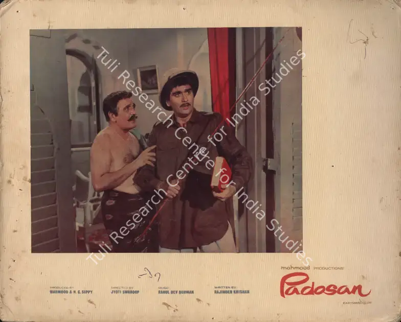 Kapadia, K.H. (Cinematographer), Padosan, 1968 | Photographic Still Mounted on Lobby Card | CinemaEducation | 00765410