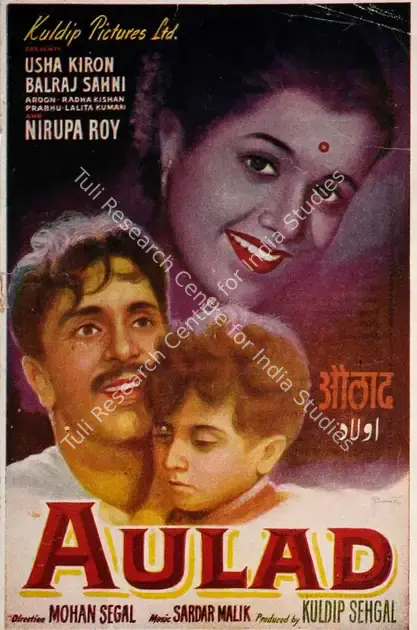 Sehgal, Kuldip (Producer), Aulad, 1954 | Song-Synopsis Booklet | CinemaEducation | 00863131
