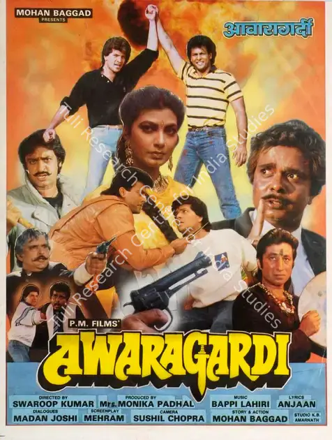 Padhal, Monika (Producer), Awaragardi, 1990 | Song-Synopsis Booklet | CinemaEducation | 00863161
