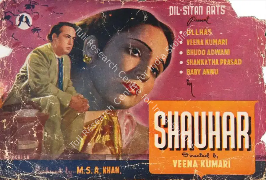 Khan, M. S. A. (Producer), Shauhar, 1948 | Song-Synopsis Booklet | CinemaEducation | 00780298
