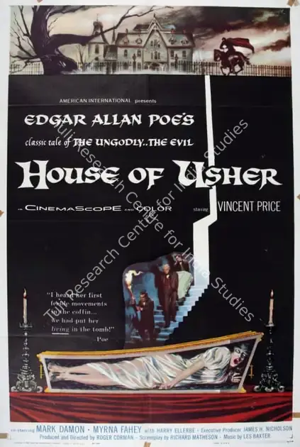 Corman, Roger (Producer), House of Usher, 1960 | Poster | CinemaEducation | 00789671