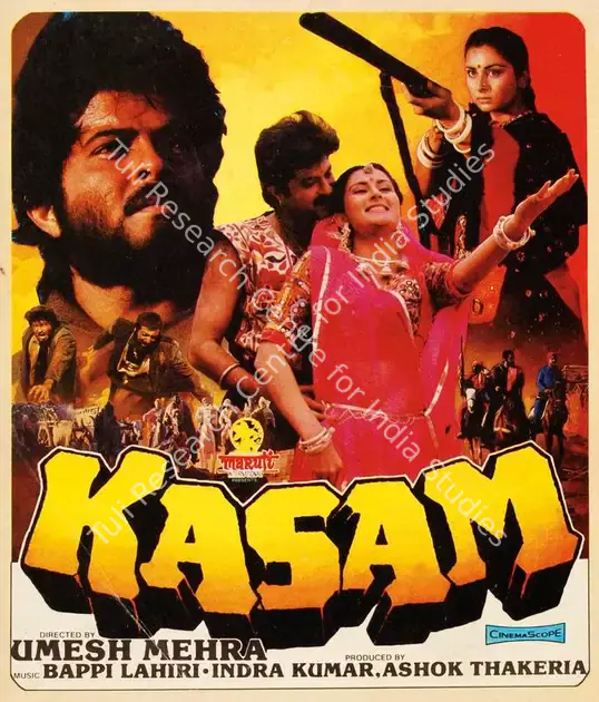 Kumar, Inder (Producer), Kasam, 1988 | Song-Synopsis Booklet | CinemaEducation | 00865371