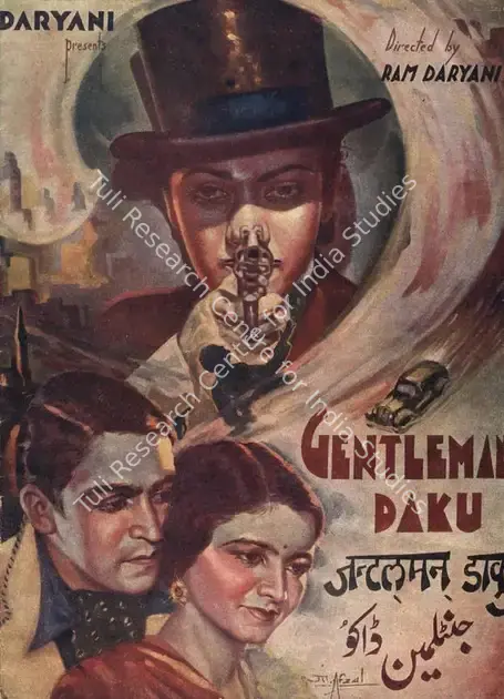 Daryani, Ram (Director), Gentleman Daku, 1937 | Song-Synopsis Booklet | CinemaEducation | 00864467