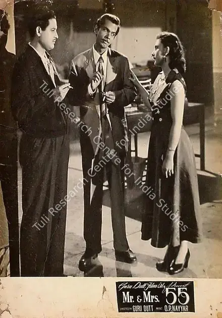 Murthy, V.K. (Cinematographer), Mr And Mrs 55, 1955 | Lobby Card | CinemaEducation | 00820508