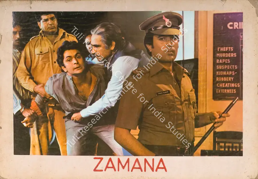 Sharma, Jagdish (Producer), Zamana, 1985 | Photographic Still Mounted on Lobby Card | CinemaEducation | 00765792