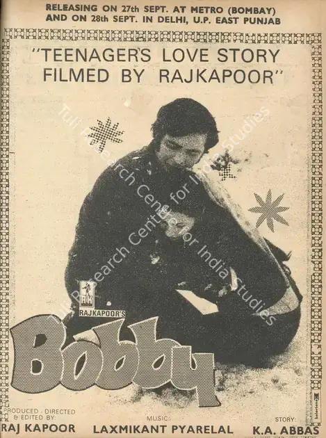 Kapoor, Raj (Producer), Bobby, 1973 | Advertisement, Star & Style, 28 September 1973 | CinemaEducation | 00791874