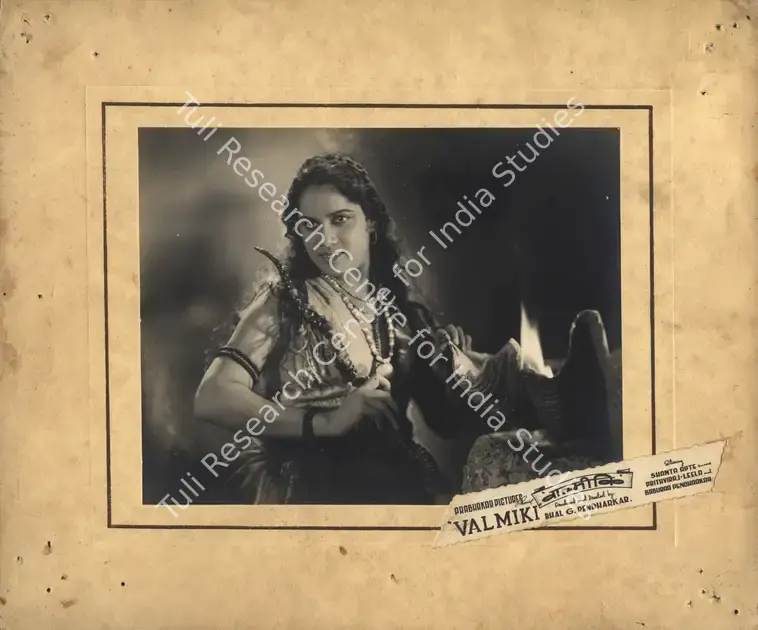 Naik, Saju (Cinematographer), Valmiki, 1946 | Photographic Still Mounted on Lobby Card | CinemaEducation | 00765751