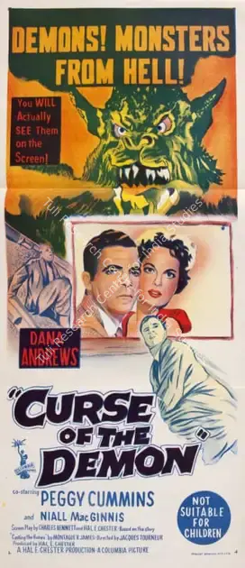 Bevis, Frank (Producer), Curse of the Demon, 1957 | Poster | CinemaEducation | 00789550