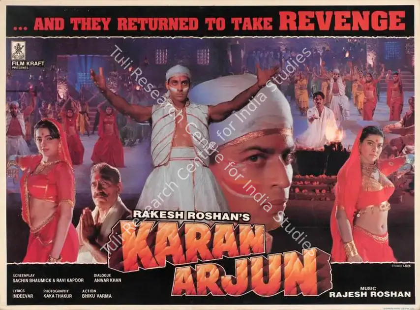 Roshan, Rakesh (Producer), Karan Arjun, 1995 | Lobby Card | CinemaEducation | 00785769