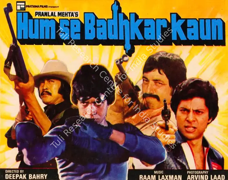 Mehta, Pranlal (Producer), Hum Se Badhkar Kaun, 1981 | Song-Synopsis Booklet | CinemaEducation | 00864802