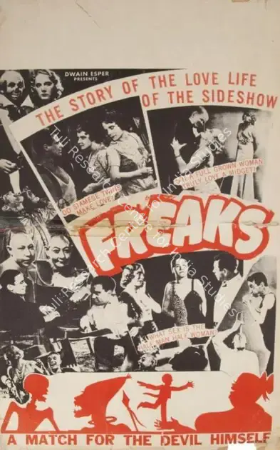Browning, Tod (Producer), Freaks, 1932 | Poster | CinemaEducation | 00790593