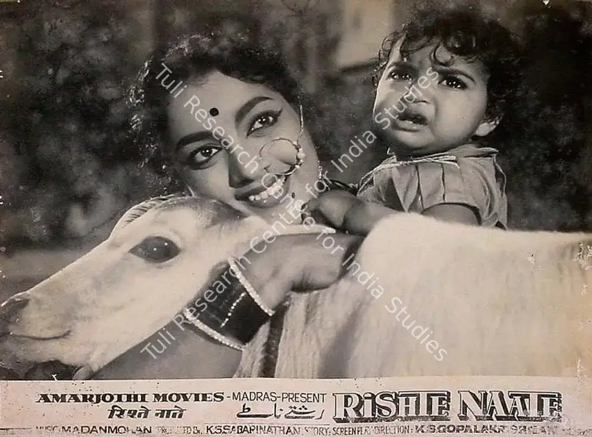 Sabarnathan, K.S. (Producer), Rishte Naate, 1965 | Lobby Card | CinemaEducation | 00826148