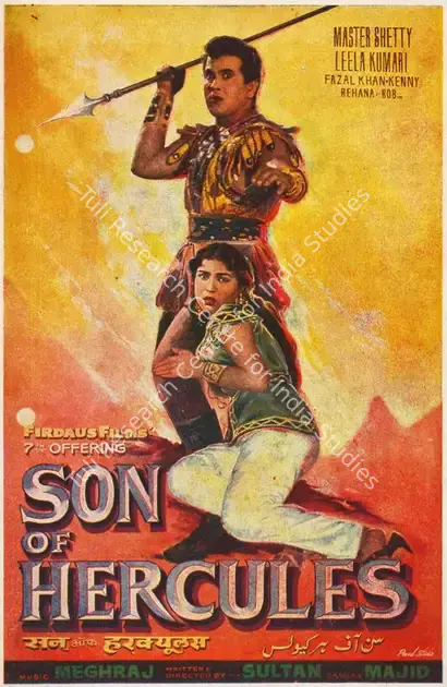 Sultan (Director), Son Of Hercules, 1964 | Song-Synopsis Booklet | CinemaEducation | 00780547