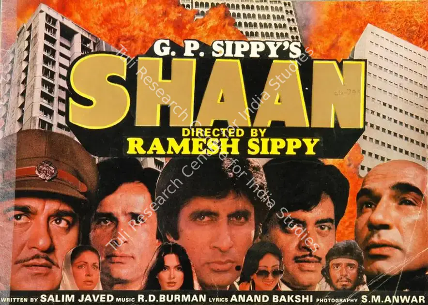 Sippy, G.P. (Producer), Shaan, 1980 | Song-Synopsis Booklet | CinemaEducation | 00780116