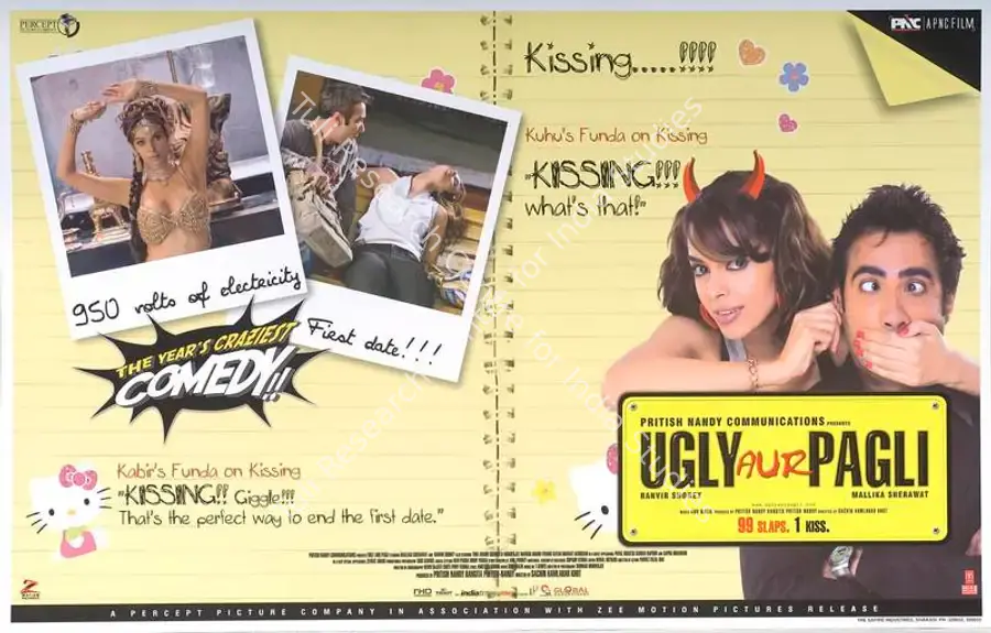 Nandy, Pritish (Producer), Ugly Aur Pagli, 2008 | Lobby Card | CinemaEducation | 00788980
