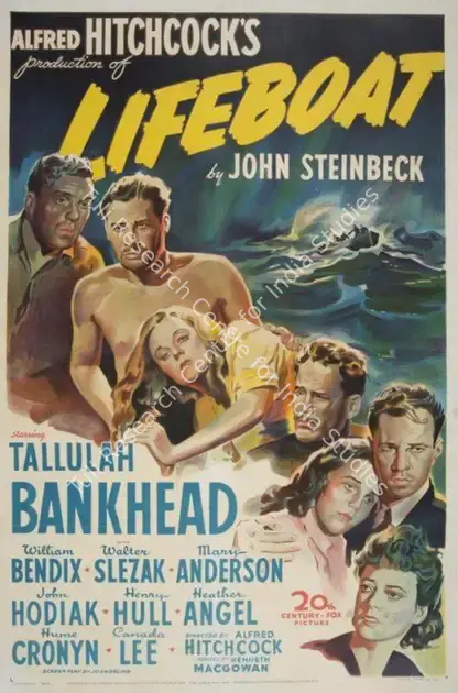 Hitchcock, Alfred (Director), Lifeboat, 1944 | Poster | CinemaEducation | 00790286
