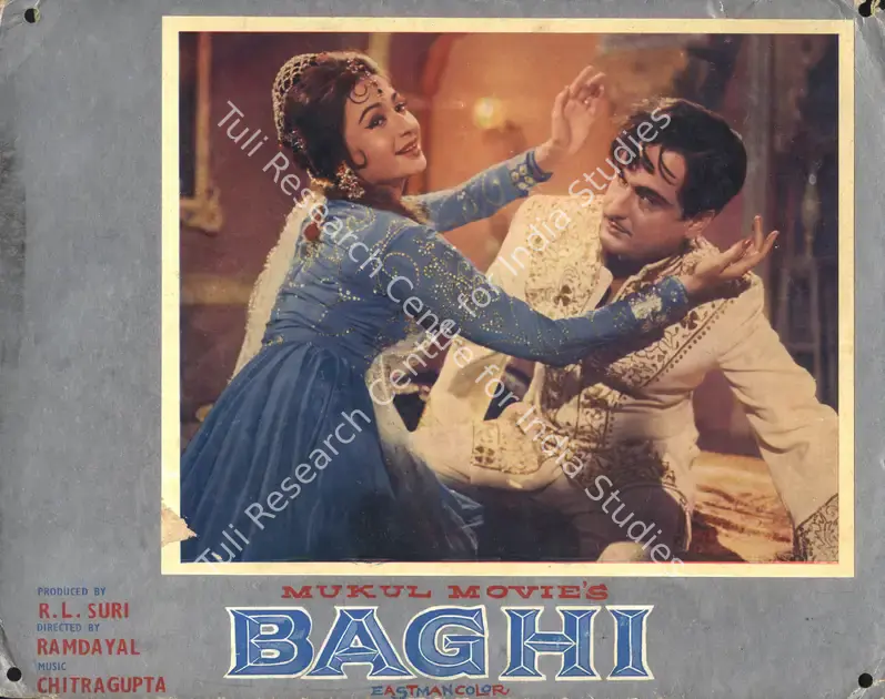 Suri, R.L. (Producer), Baghi, 1964 | Photographic Still Mounted on Lobby Card | CinemaEducation | 00764684