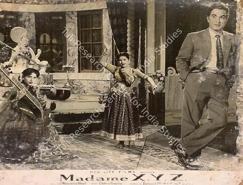 Bhatt, Balwant (Producer), Madame X Y Z, 1959 | Lobby Card | CinemaEducation | 00819630