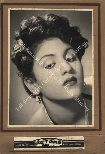Harbans (Producer), Betaab, 1952 | Photographic Still Mounted on Lobby Card | CinemaEducation | 00764718
