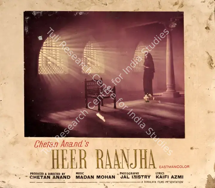Mistry, Jal (Cinematographer), Heer Raanjha, 1970 | Photographic Still Mounted on Lobby Card | CinemaEducation | 00765045