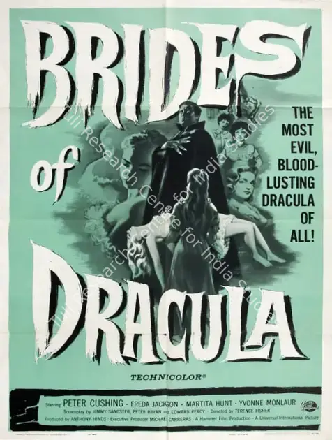 Hinds, Anthony (Producer), The Brides of Dracula, 1960 | Poster | CinemaEducation | 00789546