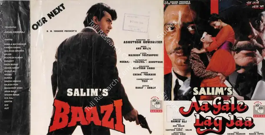 Akhtar, Salim (Producer), Aa Gale Lag Jaa, 1994 | Song-Synopsis Booklet | CinemaEducation | 00862628