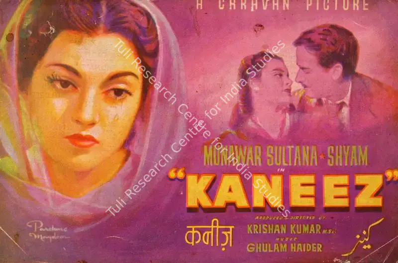 Kumar (ii), Krishan (Producer), Kaneez, 1949 | Song-Synopsis Booklet | CinemaEducation | 00865320