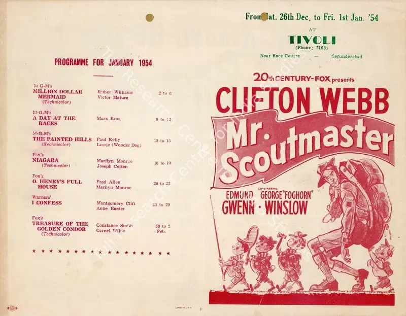 Levin, Henry (Director), Mister Scoutmaster, 1953 | Handbill | CinemaEducation | 00894265