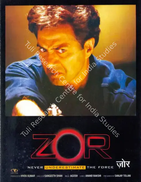 Kumar, Vivek (Producer), Zor, 1998 | Song-Synopsis Booklet | CinemaEducation | 00781150