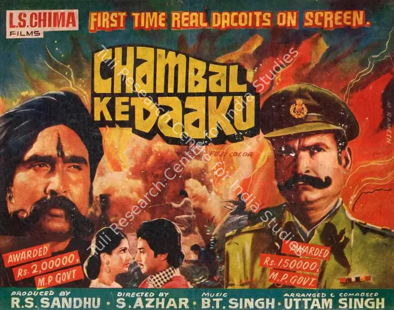 Sandhu, R.S. (Producer), Chambal Ke Daaku, 1982 | Song-Synopsis Booklet | CinemaEducation | 00863676