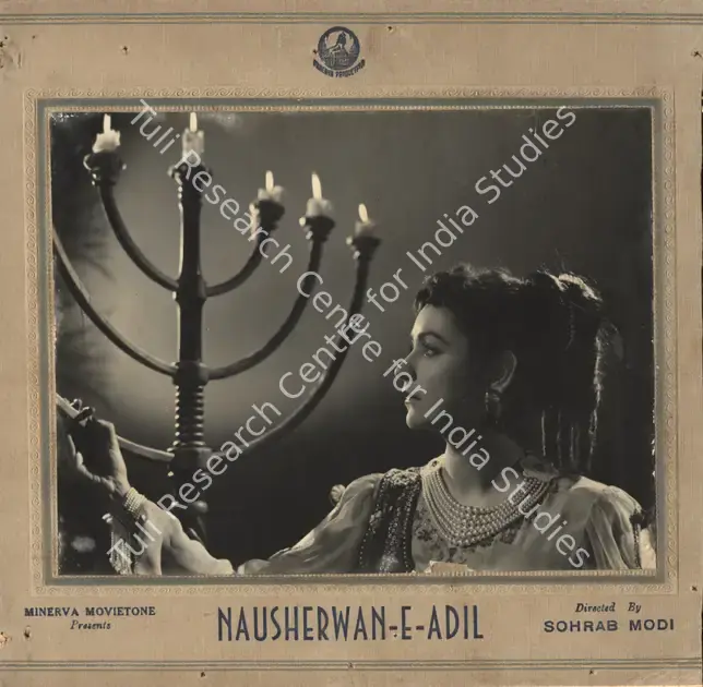 Modi, Sohrab (Director), Nausherwan E Adil, 1957 | Photographic Still Mounted on Lobby Card | CinemaEducation | 00765386